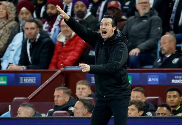 Aston Villa FC v Paris Saint-Germain - UEFA Champions League 2024 25 Quarter Final Second Leg Unai Emery, Manager of Aston Villa on the side line during the UEFA Champions League 2024 25 Quarter Final Second Leg match between Aston Villa FC and Paris Saint-Germain at Villa Park on April 15, 2025 in Birmingham, England. Birmingham Villa Park England United Kingdom Copyright: xNigelxFrench Sportsphoto APLx 14125578