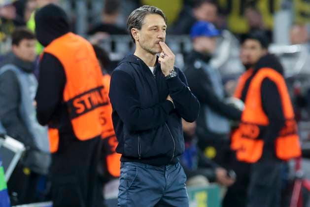 Coach Nico Kovac Borussia Dortmund looks dejected, UEFA Champions League 2024 25 Quarter Final Second Leg, Borussia Dortmund and FC Barcelona, Signal Iduan Park on April 15, 2025 in Dortmund, Germany Photo by Marco Steinbrenner DeFodi Images Coach Nico Kovac Borussia Dortmund looks dejected, UEFA Champions League 2024 25 Quarter Final Second Leg, Borussia Dortmund and FC Barcelona, BVB Stadion Dortmund, April 15, 2025 in Dortmund, Germany Photo by Marco Steinbrenner DeFodi Images
