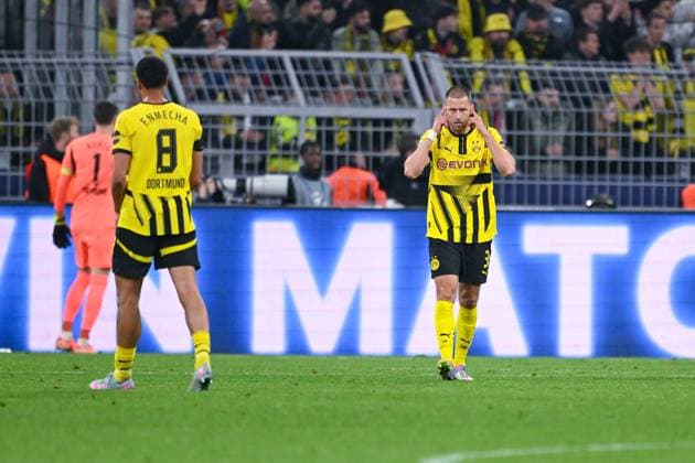 15 04 2025, Football, Champions League, quarter-finals, 2024 2025 season, Borussia Dortmund FC Barcelona, Waldemar Anton Borussia Dortmund xRHR PHOTO TKx Copyright: RHR-FOTOx RHR-FOTO TK