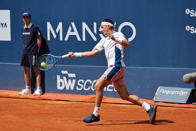 Casper Ruud (NOR), APRIL15, 2025 - Tennis : Casper Ruud during singles 1st round match against Daniel Elahi Galan on the Barcelona Open Banc Sabadell tennis tournament at the Real Club de Tenis de Barcelona in Barcelona, Spain. Noxthirdxpartyxsales (287803921)