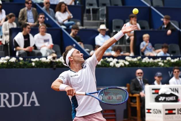 Casper Ruud (NOR), APRIL15, 2025 - Tennis : Casper Ruud during singles 1st round match against Daniel Elahi Galan on the Barcelona Open Banc Sabadell tennis tournament at the Real Club de Tenis de Barcelona in Barcelona, Spain. Noxthirdxpartyxsales (287803973)