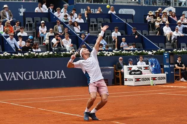 Casper Ruud (NOR), APRIL15, 2025 - Tennis : Casper Ruud during singles 1st round match against Daniel Elahi Galan on the Barcelona Open Banc Sabadell tennis tournament at the Real Club de Tenis de Barcelona in Barcelona, Spain. Noxthirdxpartyxsales (287803981)