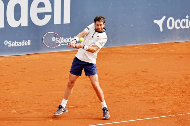 Cameron Norrie (GBR), APRIL15, 2025 - Tennis : Cameron Norrie during singles 1st round match against Karen Kachanov on the Barcelona Open Banc Sabadell tennis tournament at the Real Club de Tenis de Barcelona in Barcelona, Spain. Noxthirdxpartyxsales  (287806347)