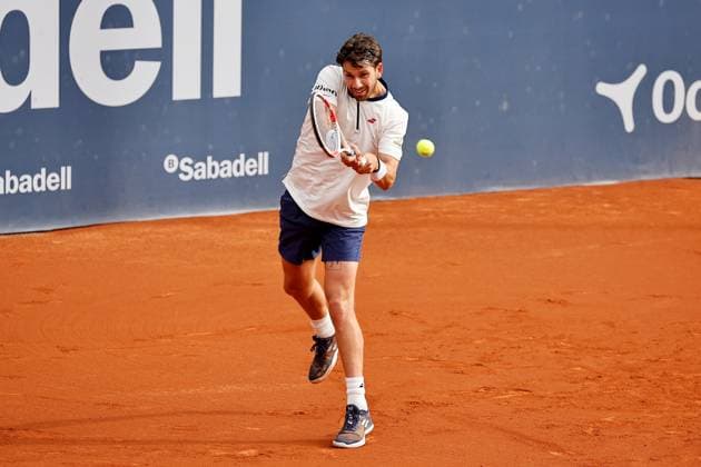 Cameron Norrie (GBR), APRIL15, 2025 - Tennis : Cameron Norrie during singles 1st round match against Karen Kachanov on the Barcelona Open Banc Sabadell tennis tournament at the Real Club de Tenis de Barcelona in Barcelona, Spain. Noxthirdxpartyxsales  (287806367)