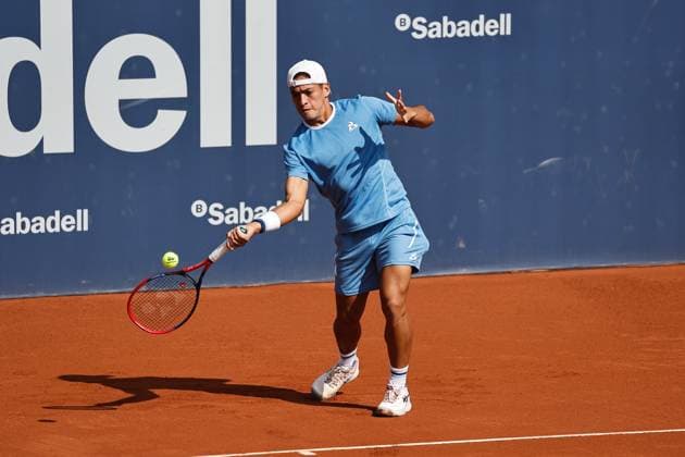Sebastian Baez (ARG), APRIL15, 2025 - Tennis : Sebastian Baez during singles 1st round match against Damir Dzumhur on the Barcelona Open Banc Sabadell tennis tournament at the Real Club de Tenis de Barcelona in Barcelona, Spain. Noxthirdxpartyxsales  (287806637)