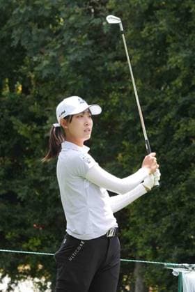 April 15, 2025: LPGA, Golf Damen - SAKI BABA, professional golfer from Tokyo Japan at the JM Eagle LA Championship 2025, El Caballero Country Club, Tarzana, CA, USA, April 15, 2025...Credit Image cr ZUMA Press - ZUMAmt3_ 20250415_zaf_mt3_001 Copyright: xScottxMitchellx