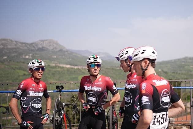Ryder during the Giro d™Abruzzo, stage from Tocco da Casauria to Penne (138 km) - Abruzzo - Wednesday, April 16, 2025. - cycling .  Copyright: xMarcoxAlpozzix