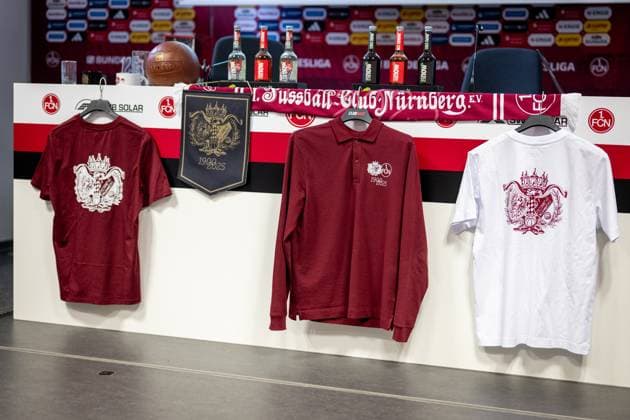 15 04 2025 1 FC Nuremberg Nuremberg FCN Club Media event Press event Anniversary 125 years 1 FC Nuremberg Presentation Activities ThHa xthxhax Impression Press event Anniversary 125 years 1 FC Nuremberg