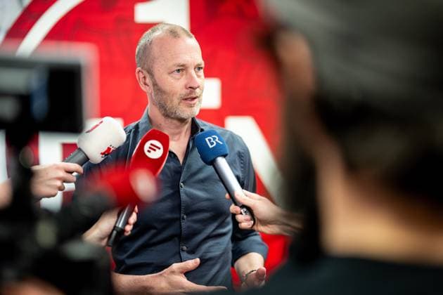 15 04 2025 1 FC Nuremberg Nuernberg FCN Club Media event Press event Anniversary 125 years 1 FC Nuremberg Presentation Activities ThHa xthxhax Niels Rossow Board of Directors Strategy Marketing 1 FC Nuremberg FCN