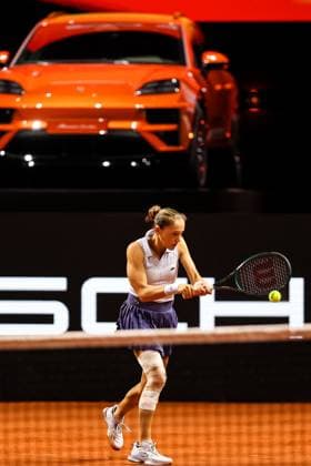 In the picture Erika Andreeva Mirra Andreeva vs Erika Andreeva GER, Porsche Tennis Grand Prix GP Stuttgart 2025, WTA500, 16 04 2025 GER, Porsche Tennis Grand Prix GP Stuttgart 2025, WTA500, 16 04 2025 Stuttgart Copyright: xEibner-Pressefoto RogerxBuerkex EP