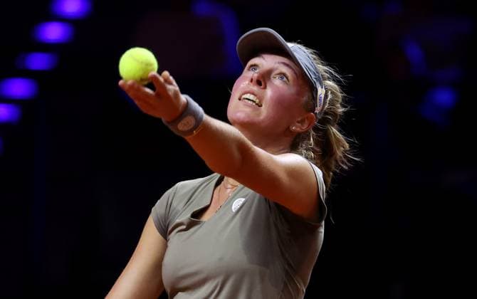 Stuttgart , Porsche Tennis Grand Prix , Magdalena Frech POL