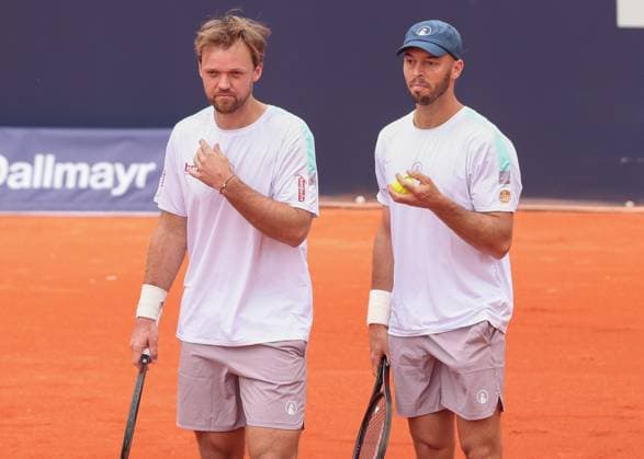 Kevin Krawietz, Tim Puetz Cap , Men Doubles, Men s Doubles Tennis BMW Open 2025 ATP 500 MTTC Iphitos Munich Germany April 16, 2025 Copyright: xJuergenxHasenkopfx