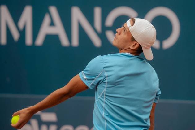 Barcelona Open Banc Sabadell Gabriela Testa OVERTAKE MAXPPP - Barcelona 16 04 2025 BAEZ Sebastian (ARG), action during the Barcelona Open Banc Sabadell 2025 from April 12 to 20 in Barcelona, Spain Barcelona Spain  Copyright: xOVERTAKE MAXPPP MAXPPPxGabrielaxTestax OVT202504167424 OVT202504167424