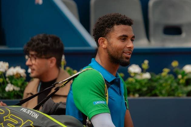 Barcelona Open Banc Sabadell Gabriela Testa OVERTAKE MAXPPP - Barcelona 16 04 2025 FILS Arthur (FRA), portrait during the Barcelona Open Banc Sabadell 2025 from April 12 to 20 in Barcelona, Spain Barcelona Spain  Copyright: xOVERTAKE MAXPPP MAXPPPxGabrielaxTestax OVT202504167425 OVT202504167425