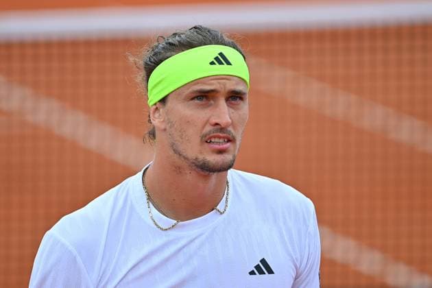 Alexander ZVEREV GER , action,single image,cropped single motif,half figure,half figure Tennis BMW Open 2025 from 12 04 20 04 2025 Â