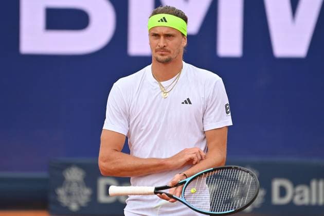 Alexander ZVEREV GER , action,single image,cropped single motif,half figure,half figure, Tennis BMW Open 2025 from 12 04 20 04 2025