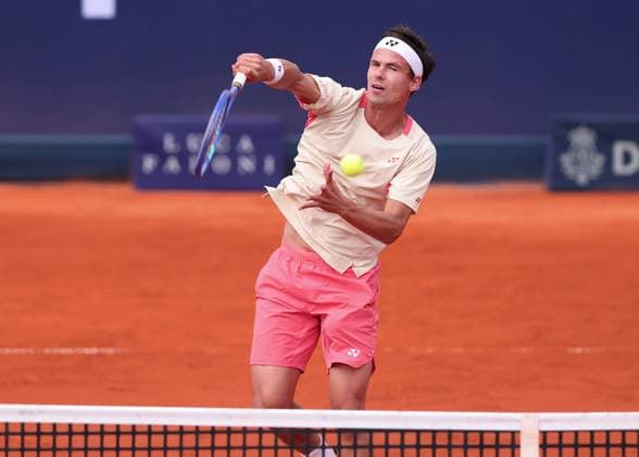 Daniel Altmaier GER Tennis BMW Open 2025 ATP 500 MTTC Iphitos Munich Germany April 16, 2025 Copyright: xJuergenxHasenkopfx