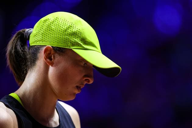 in the picture Iga Swiatek Jana Fett CRO vs Iga Swiatek POL GER, Porsche Tennis Grand Prix GP Stuttgart 2025, WTA500, 16 04 2025 GER, Porsche Tennis Grand Prix GP Stuttgart 2025, WTA500, 16 04 2025 Stuttgart Copyright: xEibner-Pressefoto RogerxBuerkex EP