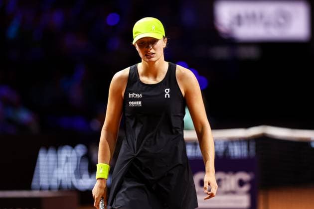 in the picture Iga Swiatek Jana Fett CRO vs Iga Swiatek POL GER, Porsche Tennis Grand Prix GP Stuttgart 2025, WTA500, 16 04 2025 GER, Porsche Tennis Grand Prix GP Stuttgart 2025, WTA500, 16 04 2025 Stuttgart Copyright: xEibner-Pressefoto RogerxBuerkex EP