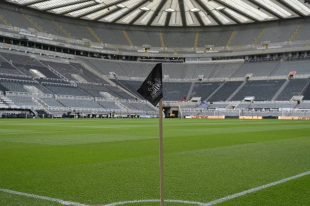 Newcastle United FC v Crystal Palace FC - Premier League A general view of St James s Park during the Premier League match between Newcastle United and Crystal Palace at St. James s Park in Newcastle, United Kingdom, on April 16, 2025. Newcastle Tyne and Wear United Kingdom  Copyright: xMIxNewsx originalFilename:fletcher-newcastl250416_npQ0h.jpg