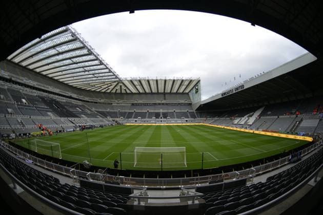 Newcastle United FC v Crystal Palace FC - Premier League A general view of St James s Park during the Premier League match between Newcastle United and Crystal Palace at St. James s Park in Newcastle, United Kingdom, on April 16, 2025. Newcastle Tyne and Wear United Kingdom  Copyright: xMIxNewsx originalFilename:fletcher-newcastl250416_npyJA.jpg