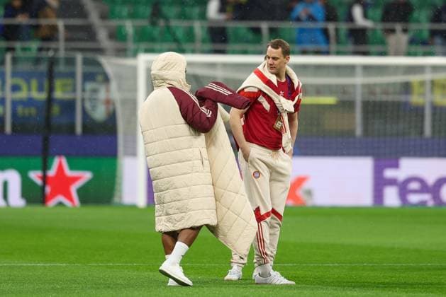 Manuel Neuer 1 FC Bayern Muenchen , Inter Milan vs FC Bayern Muenchen, Football, Champions League, Quarter-final, Second leg, 16 04 2025 Milan Lombardy Italy Copyright: xkolbert-press ChristianxKolbertx