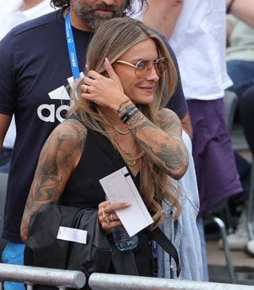 16 04 2025, BMW Open MTTC Iphitos ATP Tour 500, Munich, Tennis, Sport, in the picture Sophia Thomalla