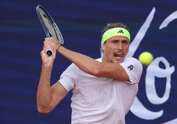 16 04 2025, BMW Open MTTC Iphitos ATP Tour 500, Munich, Tennis, Sport, in the picture Alexander Zverev GER