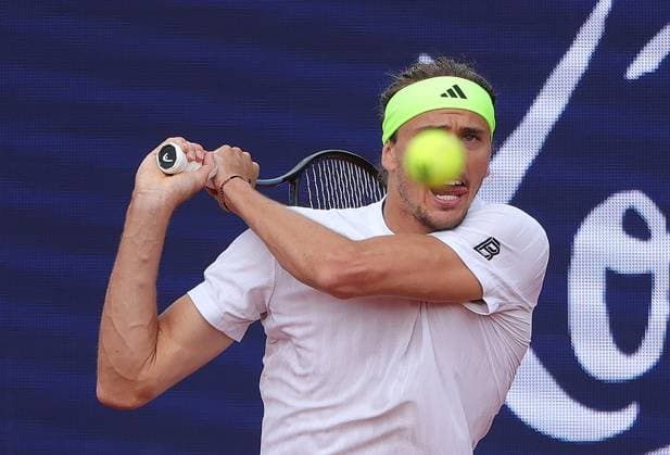 16 04 2025, BMW Open MTTC Iphitos ATP Tour 500, Munich, Tennis, Sport, in the picture Alexander Zverev GER