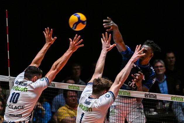 Volleyball, VBL, VfB Friedrichshafen - SVG Lüneburg