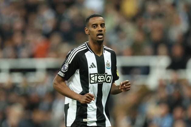 Newcastle United v Crystal Palace Premier League 16 04 2025. Alexander Isak of Newcastle United during the Premier League match between Newcastle United and Crystal Palace at St. James s Park, Newcastle, England on 16 April 2025. Newcastle St. James s Park Tyne and Wear England Editorial use only DataCo restrictions apply See www.football-dataco.com , Copyright: xRyanxBrownex PSI-21852-0060