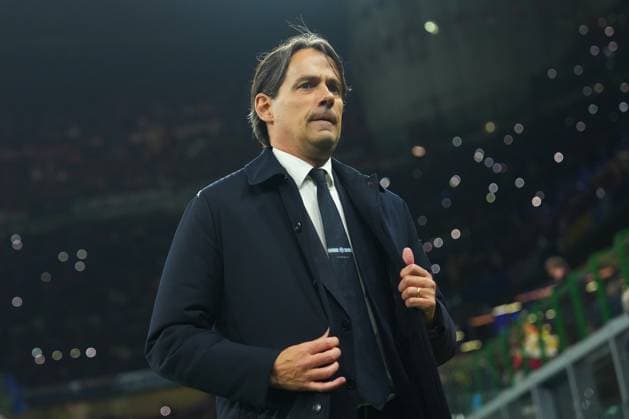 Inter MilanÕs head coach Simone Inzaghi during the Uefa Champions League soccer match between Inter and Bayern Munich at San Siro Stadium in Milan , North Italy - , Wednesday April 16, 2025 . - Soccer  Copyright: xSpada LaPressex
