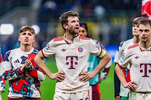 Thomas Müller FC Bayern Muenchen, 25 dissatisfied annoyed unhappy sad Copyright: xBahhoxKarax