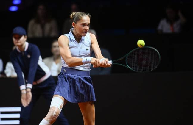Porsche Tennis Grand Prix 2025 in Stuttgart, 16 04 2025 Erika Andreeva RUS Porsche Tennis Grand Prix 2025