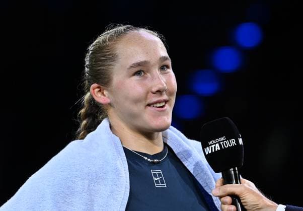 Porsche Tennis Grand Prix 2025 in Stuttgart, 16 04 2025 Mirra Andreeva RUS Porsche Tennis Grand Prix 2025