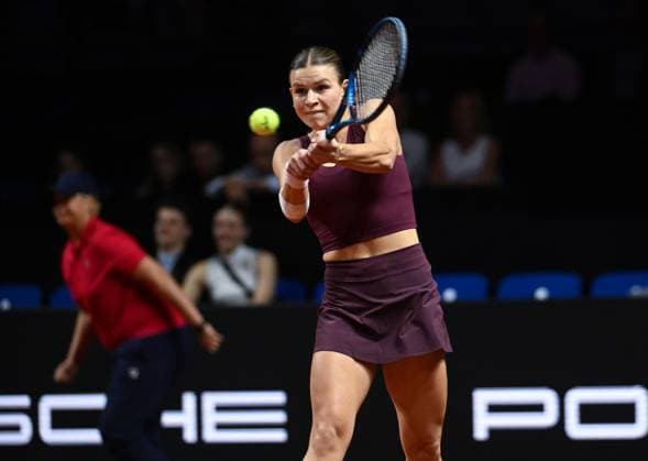 Porsche Tennis Grand Prix 2025 in Stuttgart, 12 04 2025 Jana Fett CRO Porsche Tennis Grand Prix 2025