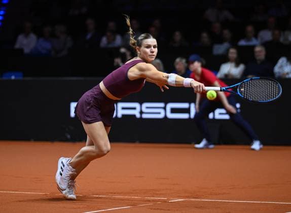 Porsche Tennis Grand Prix 2025 in Stuttgart, 12 04 2025 Jana Fett CRO Porsche Tennis Grand Prix 2025