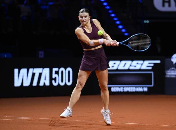 Porsche Tennis Grand Prix 2025 in Stuttgart, 12 04 2025 Jana Fett CRO Porsche Tennis Grand Prix 2025