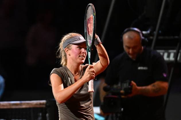 Porsche Tennis Grand Prix 2025 in Stuttgart, 16 04 2025 Magdalena Frech POL Porsche Tennis Grand Prix 2025