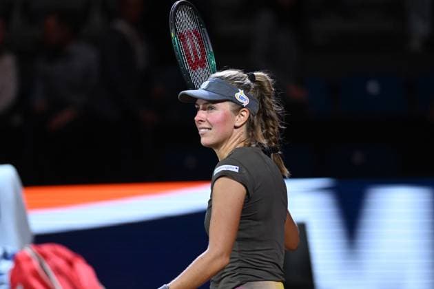 Porsche Tennis Grand Prix 2025 in Stuttgart, 16 04 2025 Magdalena Frech POL Porsche Tennis Grand Prix 2025