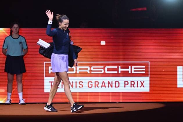 Porsche Tennis Grand Prix 2025 in Stuttgart, 16 04 2025 Tatjana Maria GER Porsche Tennis Grand Prix 2025
