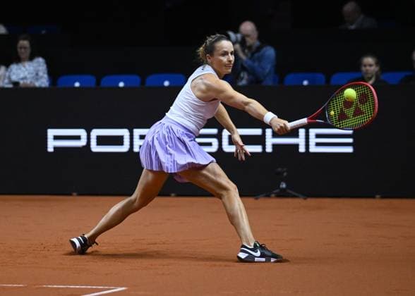 Porsche Tennis Grand Prix 2025 in Stuttgart, 16 04 2025 Tatjana Maria GER Porsche Tennis Grand Prix 2025