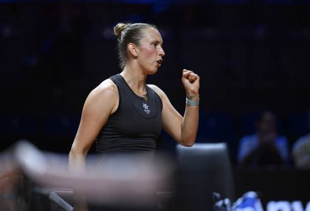 Porsche Tennis Grand Prix 2025 in Stuttgart, 16 04 2025 Elise Mertens BEL Porsche Tennis Grand Prix 2025