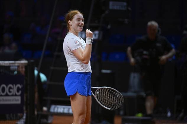 Porsche Tennis Grand Prix 2025 in Stuttgart, 16 04 2025 Ella Seidel GER Porsche Tennis Grand Prix 2025