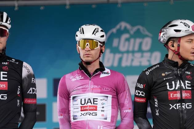 COVI Alessandro during the Giro d™Abruzzo, stage 3 from San Demetrio ne Vestini to Roccaraso (Aremogna) (160 km) - Abruzzo - Thursday, April 17, 2025. - cycling .  Copyright: xMassimoxPaolone LaPressex