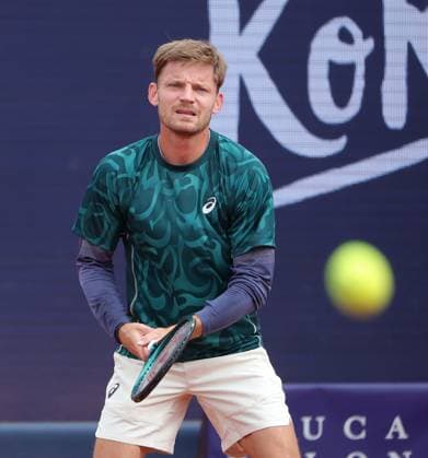 17 04 2025, BMW Open MTTC Iphitos ATP Tour 500, Munich, Tennis, Sport, in the picture David Goffin BEL