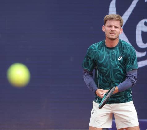 17 04 2025, BMW Open MTTC Iphitos ATP Tour 500, Munich, Tennis, Sport, in the picture David Goffin BEL