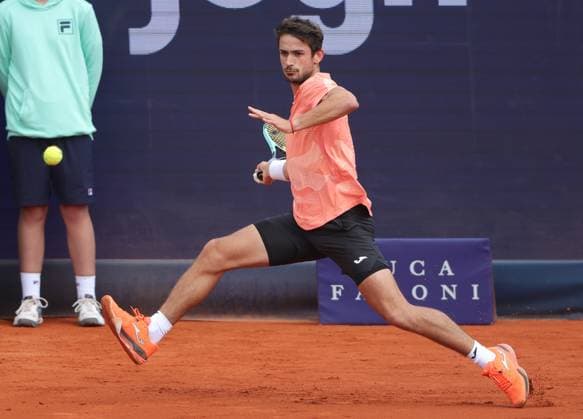 17 04 2025, BMW Open MTTC Iphitos ATP Tour 500, Munich, Tennis, Sport, in the picture Mariano Navone ARG