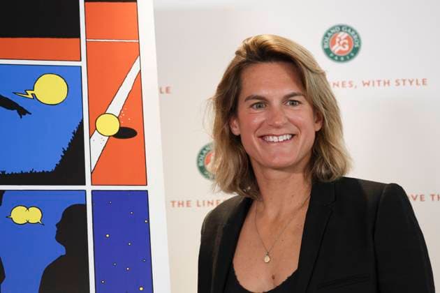Tennis, French Open in Paris, Pressetermin TENNIS : Conference de presse Roland Garros 2025- 17 04 2025 Amelie Mauresmo et Gilles Moretton ParisFrance  Copyright: xMichtofx