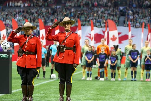 April 16, 2025, Vancouver, Vancouver, Bc, Canada: Inaugural game of the Northern Super League(NSL) is a top-division professional women s soccer league in Canada first game between Vancouver Rise and Calgary Wild at BC Place Stadium in Vancouver, Canada, on April 19, {2025}. ( ) Vancouver Canada - ZUMAp175 20250416_zsa_p175_038 Copyright: xTomazxJr Pximagesx